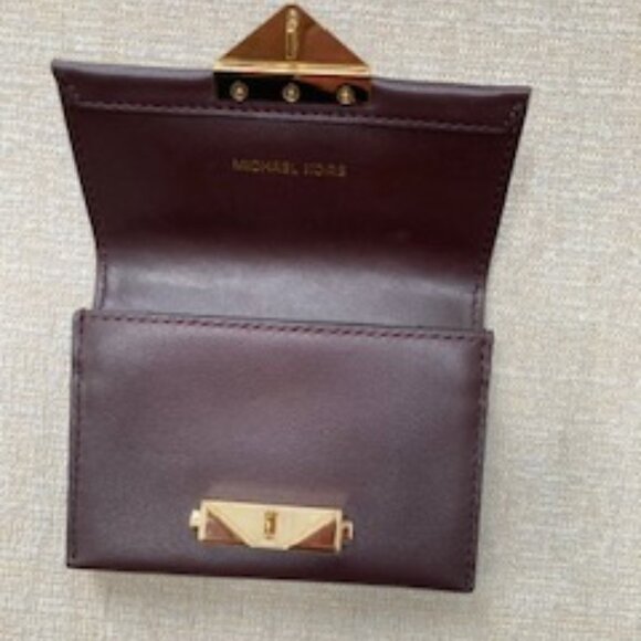 Michael Kors Cece Med Quilted Leather Shoulder Bag + Cece Small Card Case, NWT - Picture 11 of 12